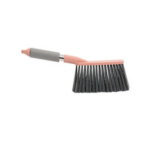 Balai à main - Brosse à poussière à poils souples pour nettoyer voiture, lit, canapé, courants d'air, jardin, meubles et vêtements, manche en