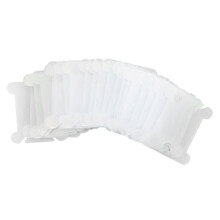 Pacáiste 120 Cártaí Snáithe Bróidnéireachta Bobbins Floss Eagróir Snáithe Bobbin - Glan