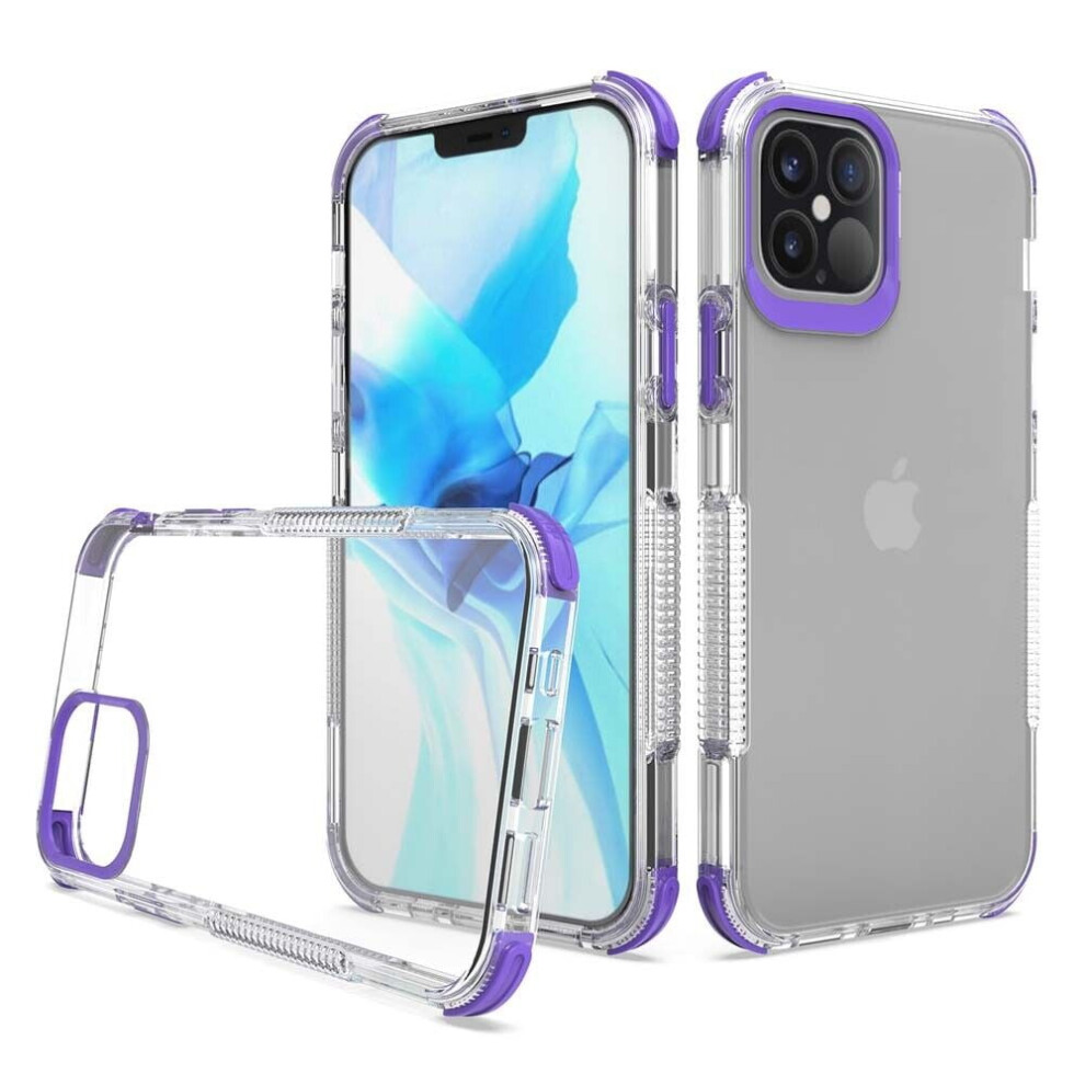 Xihaiying Compatible With Iphone 12 Case, Waterproof Ip68, Built-In Screen Protector, Dustproof Shockproof Full Body Cover For Iphone 12 6.1" ( Blue 9048212015017