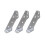 5 Pcs Corner Bracket Joint Right Angle 90 Degree Metal Square Thicken 5