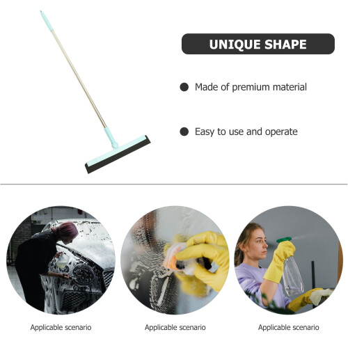 Eease Floor Squeegee Scrubber Window Wiper Tile Squeegees Foam Brush 1