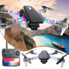 Nrmrqz Drone With 1080P HD FPV Camera Remote Control Toys Gifts For Boys Girls With Altitude Hold Headless Mode Start Speed Adjustment