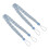 Slhljlin Curtain2Pcs Creative Κινεζικός Κόμπος Κουρτίνας με Πλεκτό Ακριβείας Κουρτίνα 1