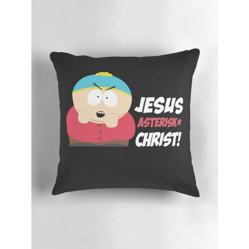 Capas de Almofada AIVO SOUTH PARK CARTMAN JESUS CRISTO para Sofá, Polegadas, Dois Lados 2