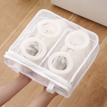 Quinlirra Waszak voor Schoenen, Verdikte Mesh Waszak voor Schoenen, Geschikt voor de Wasmachine, Met Hangend Droogvak, Cadeau voor Dames en Heren