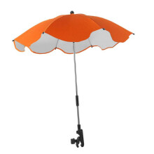 Zonneschermparasol voor kinderwagen, draaibaar, verstelbaar, zonbescherming voor buiten op het strand