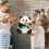 TITOUMI Πλούσιο μαξιλάρι κούκλας Panda, χαριτωμένο μαλακό μαξιλάρι Panda, μαλακό μαξιλάρι 6