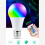 Ασύρματη λάμπα RGB με δυνατότητα ρύθμισης φωτεινότητας Aousin, πολύχρωμη έξυπνη 3