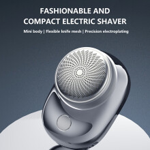 Fnyoxu USB Rechargeable,Electric Washable Shaver,Mens Mini Travel Portable Shaver,Birthday Gift and Holiday Gift for Boyfriend