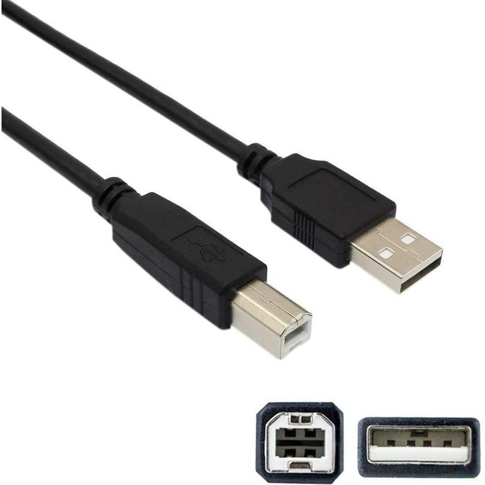 Liphontcta Thermal Label Printer Usb Cables 10Ft Compatible For Munbyn Usb Thermal Shipping Label Printer Cable Dymo 9191629674800