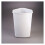 KV FERRC PB32W 32 Qt. Replacement Waste Bin for Center, White, Plastic 2