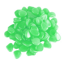 WRXMIJNHGSA Glowing Stone Garden Decorative Pebbles StonesNon Radioactive Resin MaterialGlowingLawnFish Tank