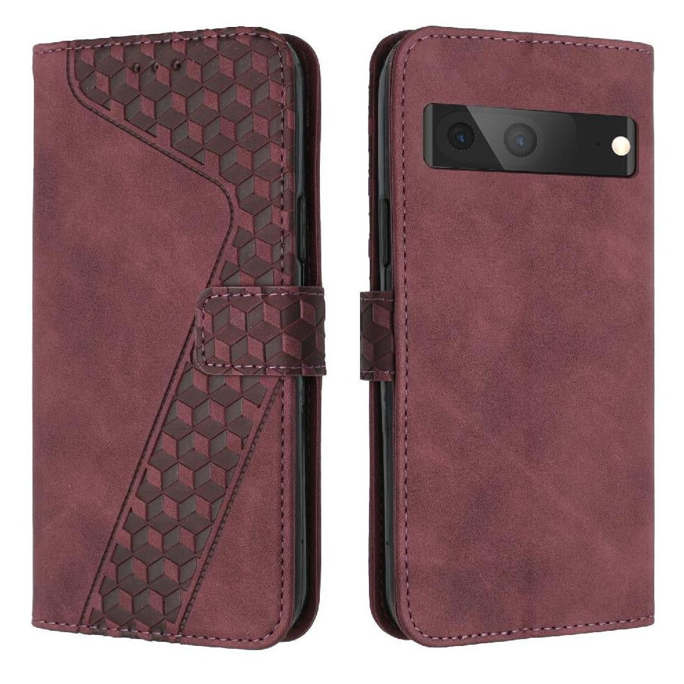 Phone Case For Google Pixel 7 Flip Folio Kickstand Magnetic Wallet Card Slots Cover 9191629677535