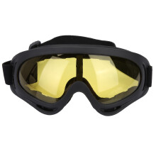 Ergonomic Ski Goggles, Anti-Uv Winter Sport Snowboard Goggles with Hd Vision, Anti-Fog, Anti-Explosion Lens for Men Women Kids (Yellow Lens)