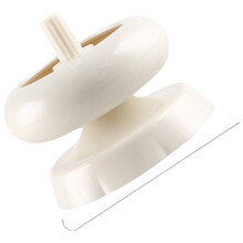 1 Set Perlenbastel-Drehschale zum Selbermachen, Perlenhalter, Perlenschale mit Nadel