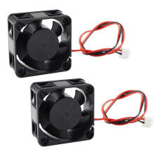 2 x 3D-del av skriver 4020 kjølevifte DC24V børstefri minikjøler 40 mm kjølevifte 40 x 40 x 20 mm høy kvalitet