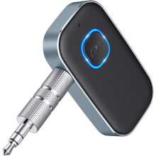 Bluetooth AUX adapter autóba, zajcsökkentő Bluetooth 5.0 vevő zenéhez/kihangosított hívásokhoz,