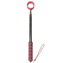 SunyaMood 8,86 Fuß Teleskop-Golfballfänger mit rutschfestem Griff, Geschenk für Golfer (Pink)