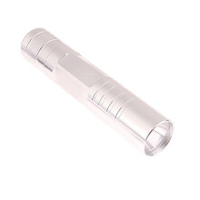 Mini-ficklampa i aluminiumlegering, liten bärbar LED-ficklampa med starkt ljus (utan batteri)