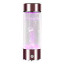 Hariumiu Waterstofwaterfles, Draagbare Generator, Grote Capaciteit, Oplaadbaar, BPA-vrij, Voedselveilig Glas, Geschikt voor Water en Cocktails.