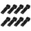 8 stuks antislip helmlampclips, plastic helmhaken 3