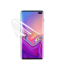 2 db-os Galaxy S10Plus puha, átlátszó PET képernyővédő fólia előlaphoz és hátlaphoz