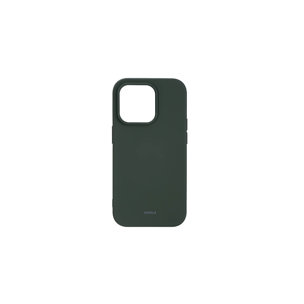 Onsala Compatible With Iphone 14 Pro Mobile Case Silicone Olive Green 9173940069107