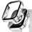 Αδιάβροχη θήκη για συμβατότητα με Apple Watch, Προστατευτικό γυαλί οθόνης + 1