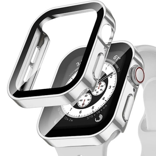 Αδιάβροχη θήκη για συμβατότητα με Apple Watch, Προστατευτικό γυαλί οθόνης +