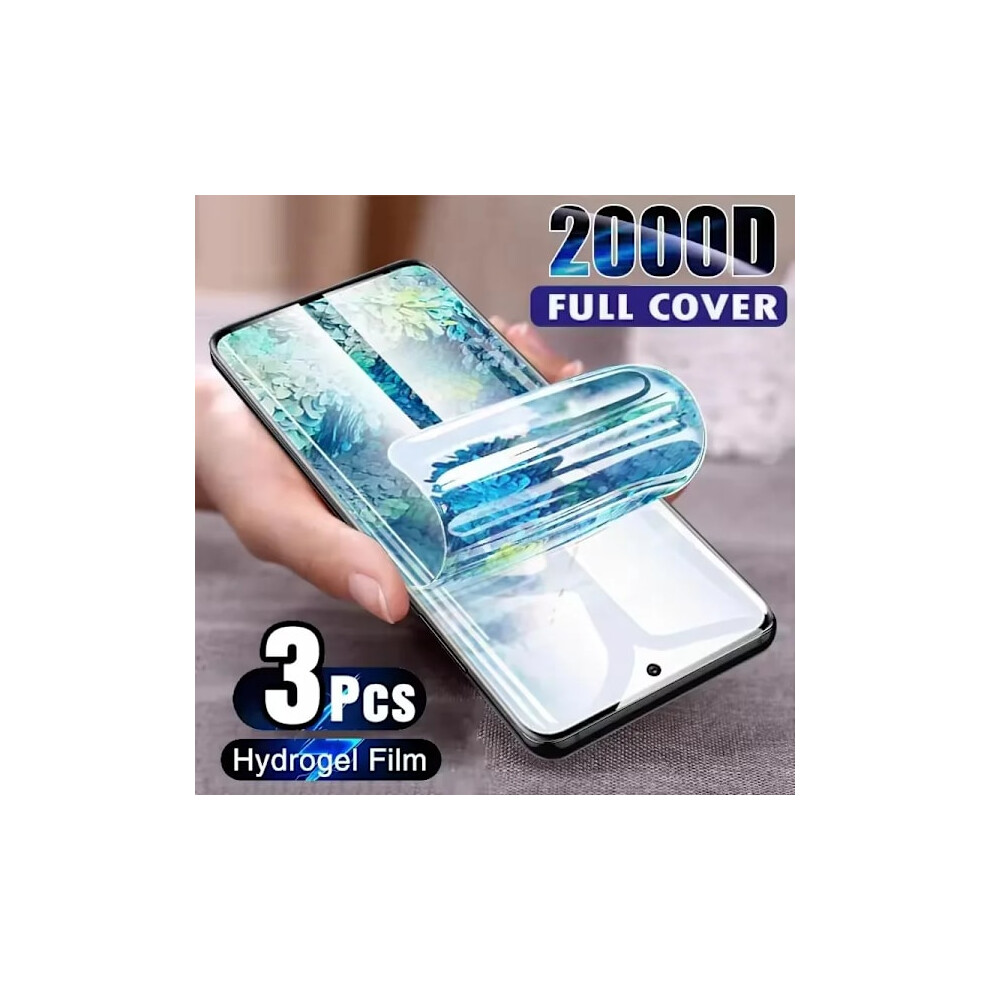 3Pcs Hydrogel Film Full Cover Screen Protector Compatible With Samsung Galaxy S23 S10 S20 S21 S22 S24 Ultra Plus Fe A14 A23 A34 A54 9173940068872