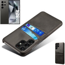 Compatibel met Samsung Galaxy S24Ultra hoesje - Zwart, compatibel met Samsung S24Ultra