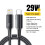 Καλώδιο Essager USB C σε Lightning 2m, γρήγορη φόρτιση 29W PD, συμβατό με iPhone14/13/12/11Pro 1