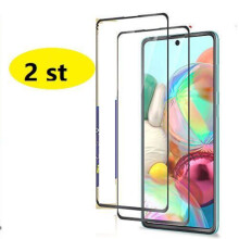 2 kpl täysin peittävä näytönsuoja, yhteensopiva Samsung A41Transparent -puhelimen kanssa