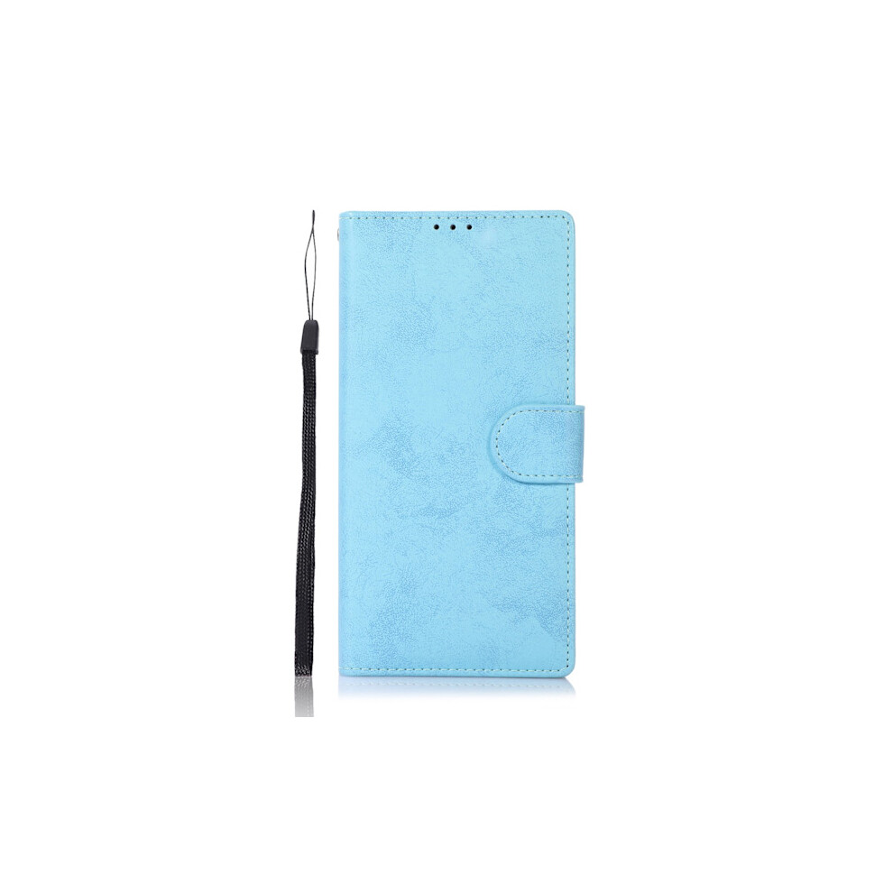 Compatible With Samsung Galaxy S22 Ultra - Practical Leman Wallet Case Sky Blue 9173940069206