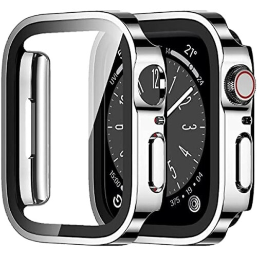 Αδιάβροχη θήκη για συμβατότητα με Apple Watch, Προστατευτικό γυαλί οθόνης + 1