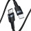 Καλώδιο Baseus με πλεξούδα USB-C σε Lightning 18W1m - Μαύρο/Γκρι Μαύρο 2