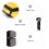 8 stuks antislip helmlampclips, plastic helmhaken 8