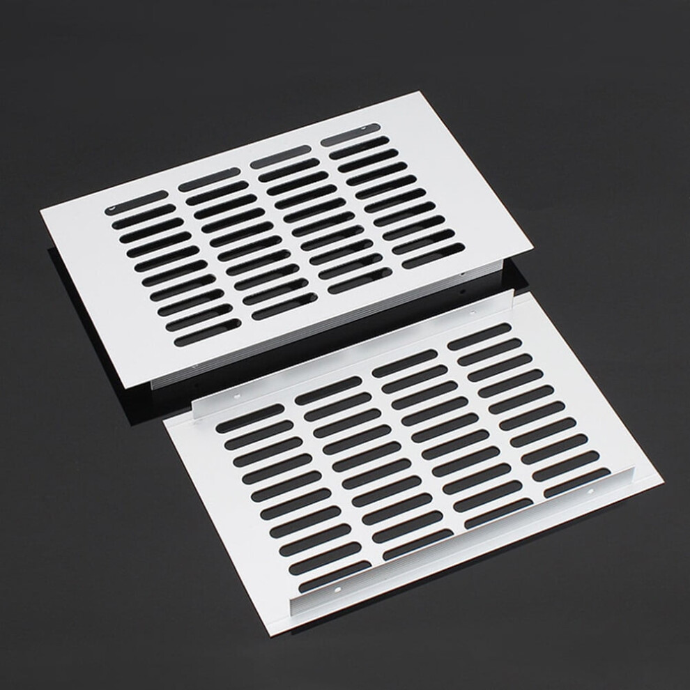 Gdhome 150Mm Aluminium Rectangular Cabinet Wardrobe Air Vent Grille Ventilation-Cover 9557311198595