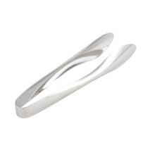 Pinça para servir banquetes 9461 em aço inoxidável, fácil de usar, com cabo oco e frio ao toque, 23,5 cm de comprimento.