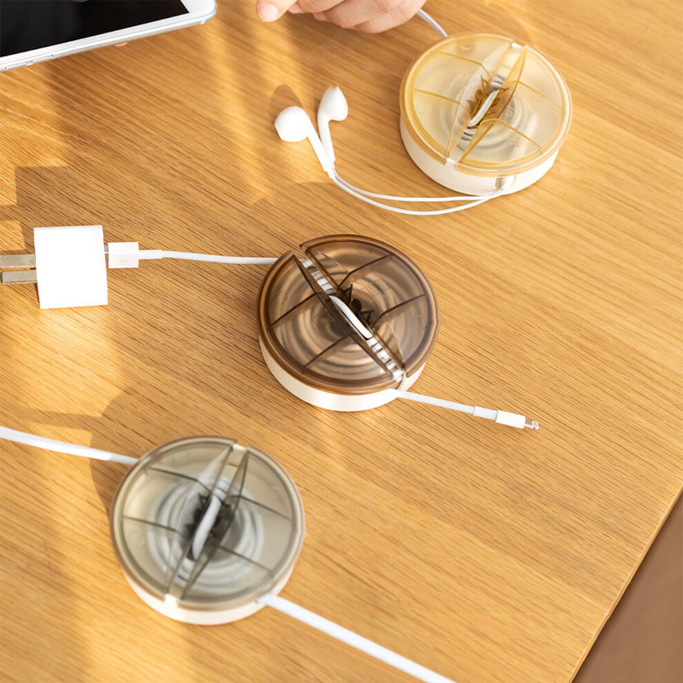 Yotquski Cable Winder,Cord Retractor,Retractable Cord Organizer,Flexible Usb Cable Reel For Home Office Classroom Wire Charger Cable 9173940069602