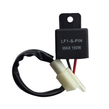 150W blinklys Voltsteed svart hastighetskontrollrelé LED-lampeblinklys