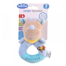 Chocalho para Bebê Prettyui (1 unidade) - Chocalho de Mão em Formato de Animal para Bebê - Brinquedo Educativo e Divertido para Crianças - Novo,