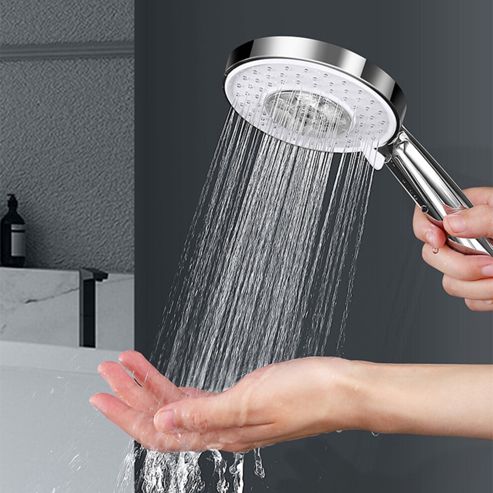 Ozmmyan Large Panel 3-Speed Turbocharged Shower Nozzle, High Water Output, Compatible With Standard Bathroom Fixtures 9433291447703