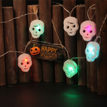 YiFudd riippuva halloween-kallovalosarja koristevaloilla, 20 LED-valoa