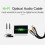 τεμάχιο HIFI5.1Ψηφιακό SPDIF οπτικό καλώδιο ήχου Toslink οπτικών ινών1 μέτρου και 1 τεμάχιο 7