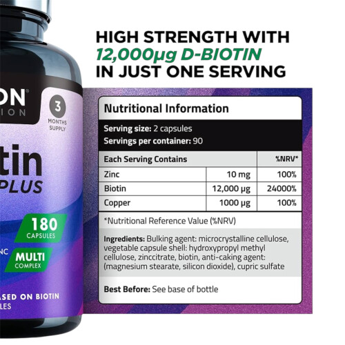 TDN Biotin Plus Multi Complex 180 Capsules 1