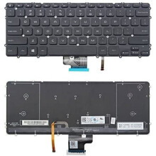 Nuova tastiera retroilluminata nera in inglese per laptop (senza poggiapolsi) compatibile con Dell Precision M3800XPS15 9530PK130YI2A00