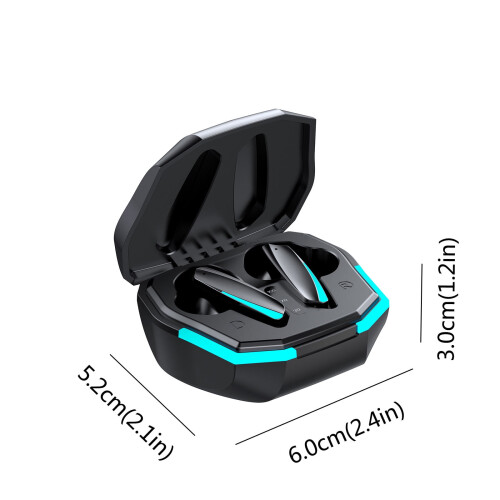 Ασύρματα ακουστικά Tarmeek, Bluetooth5.2IPX8, Αδιάβροχα, Μείωση θορύβου, Έλεγχος αφής με 2