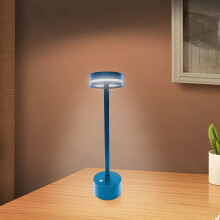 Kayannuo Home Essentials Ausverkauf Kabellose Lade-Schreibtischlampe, Blau, Kompatibel mit Qi-Geräten
