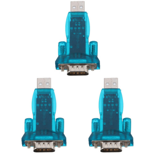 Conversie la port serial, convertor rapid 3Pack, adaptor USB convenabil, adaptor din plastic